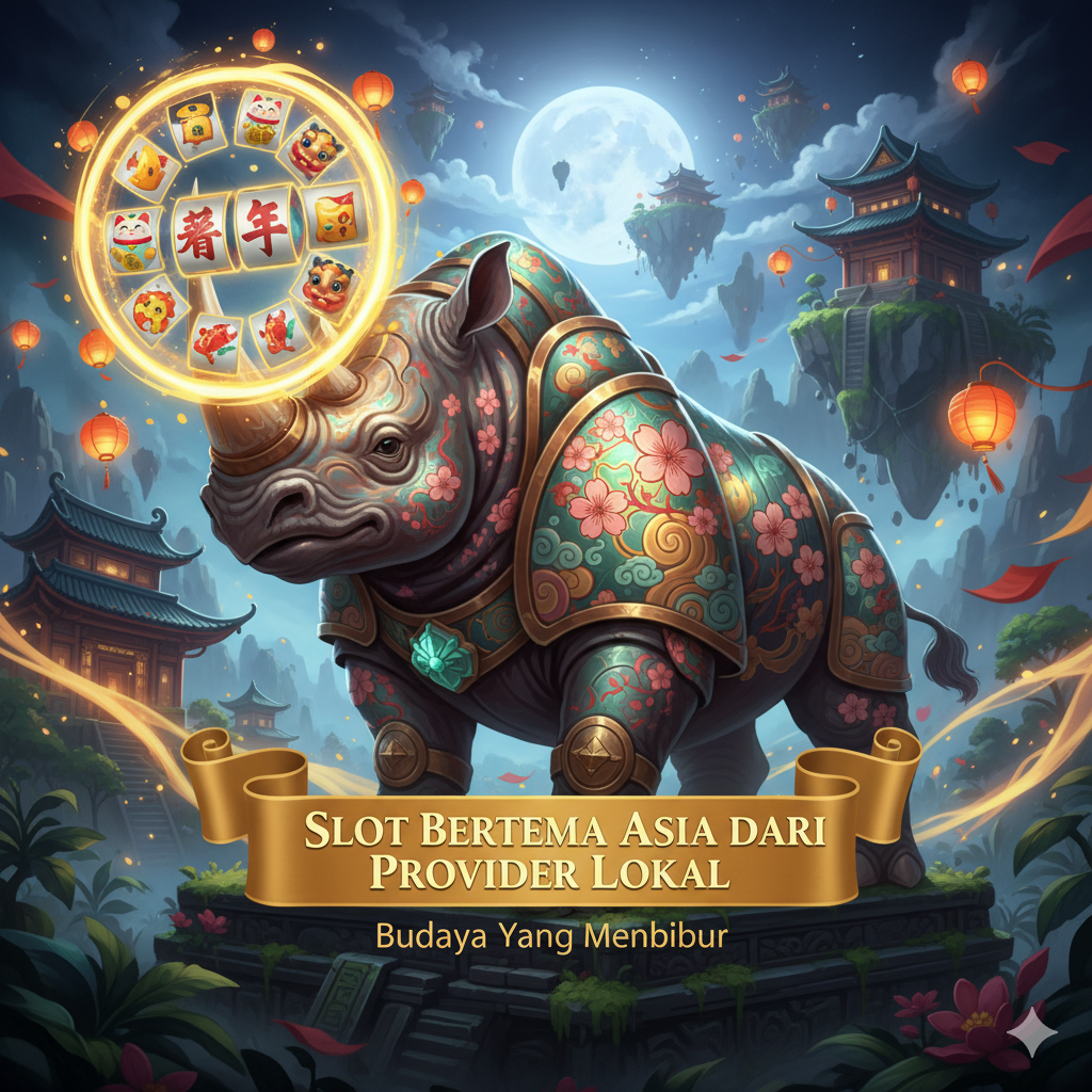 Slot Bertema Asia dari Provider Lokal